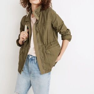Madewell Olive Green Utility Jacket